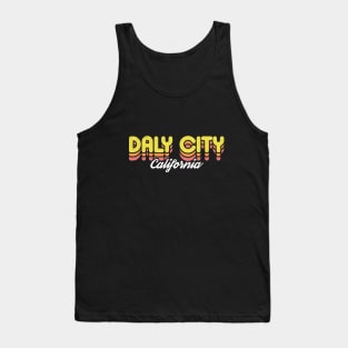 Retro Daly City California Tank Top